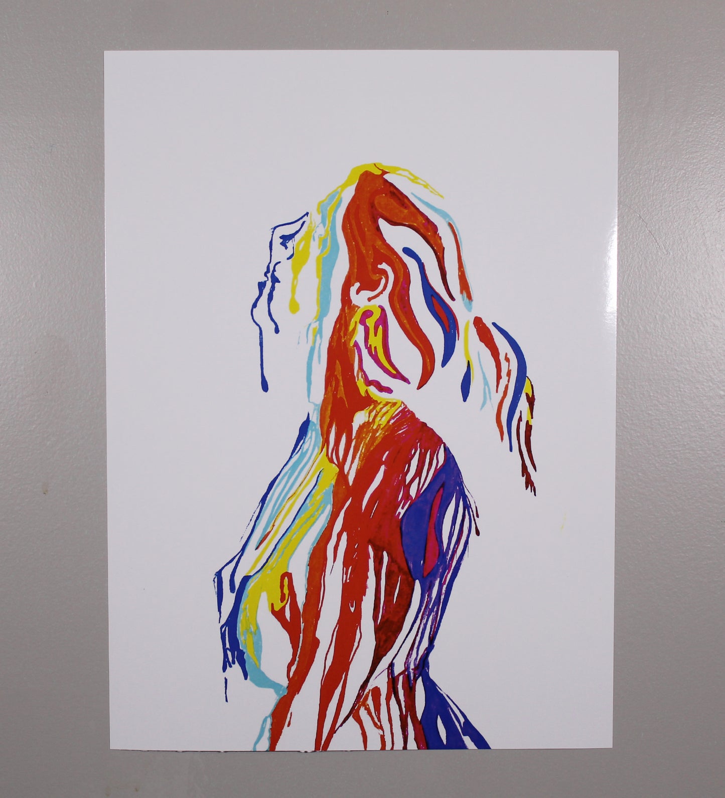 Drippy Lady #4 (Print)