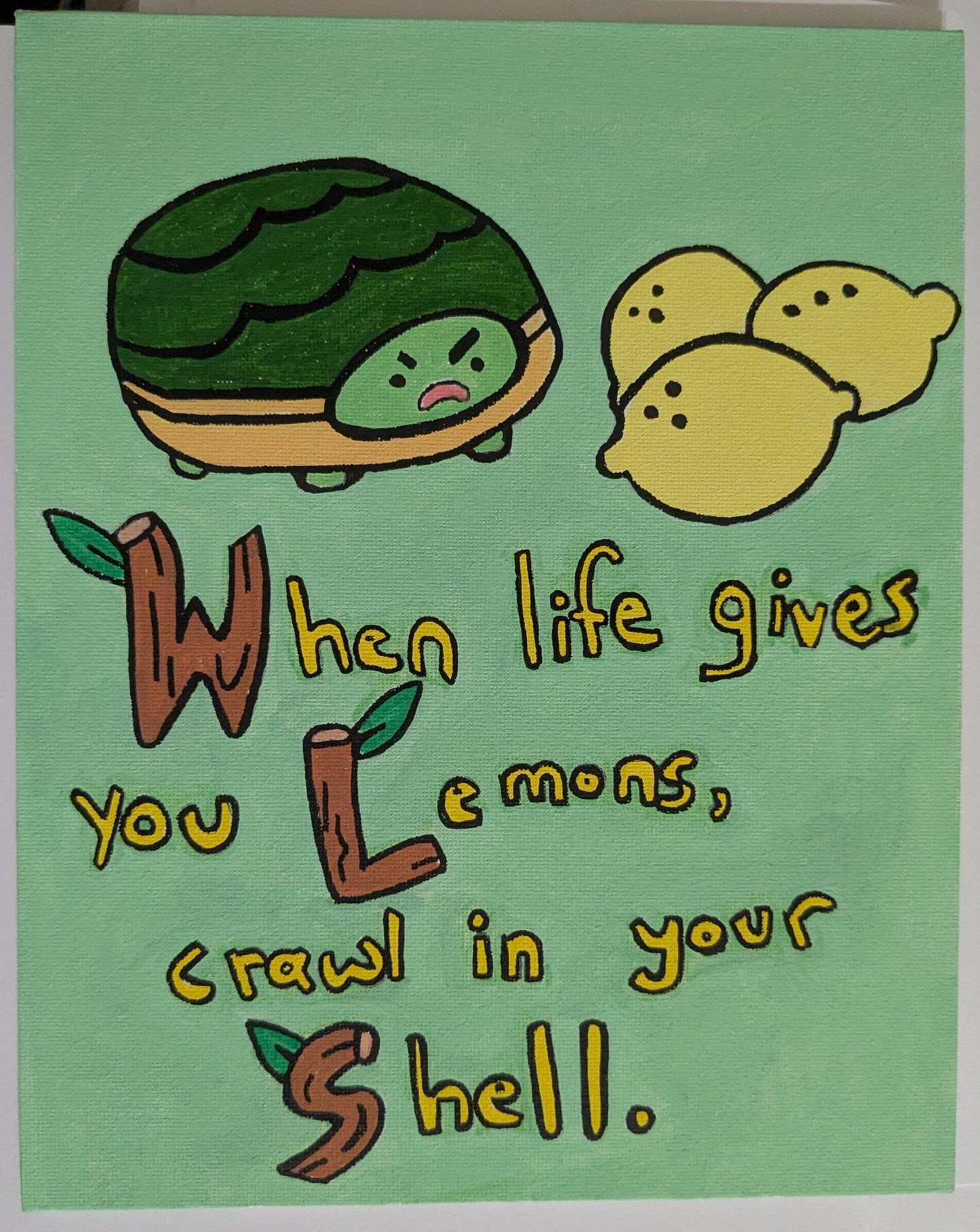 Turtle and Lemons