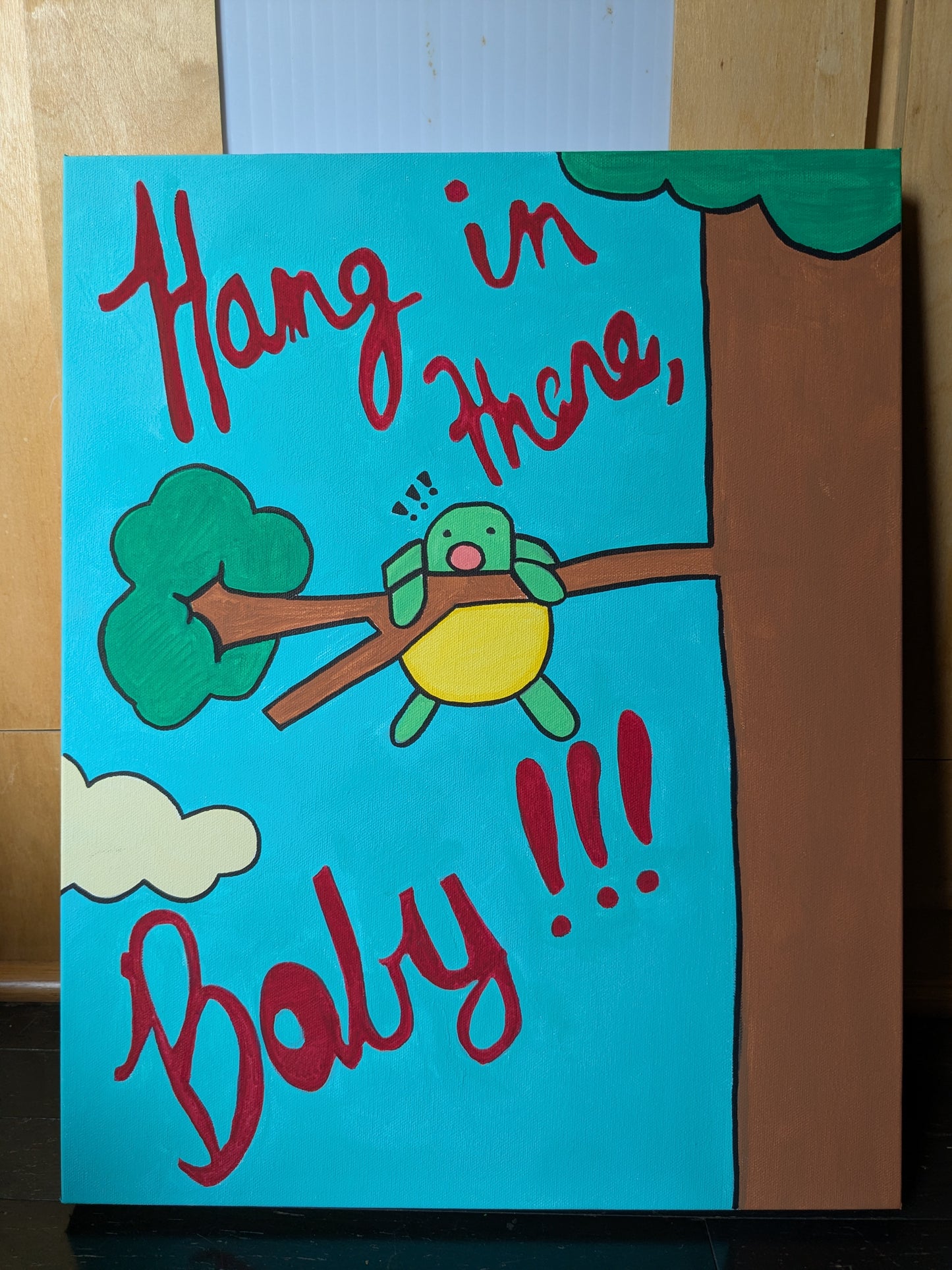Hang in There Turtle