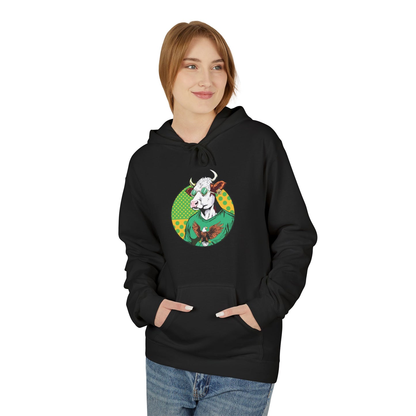 Manayunk Cow Hoodie