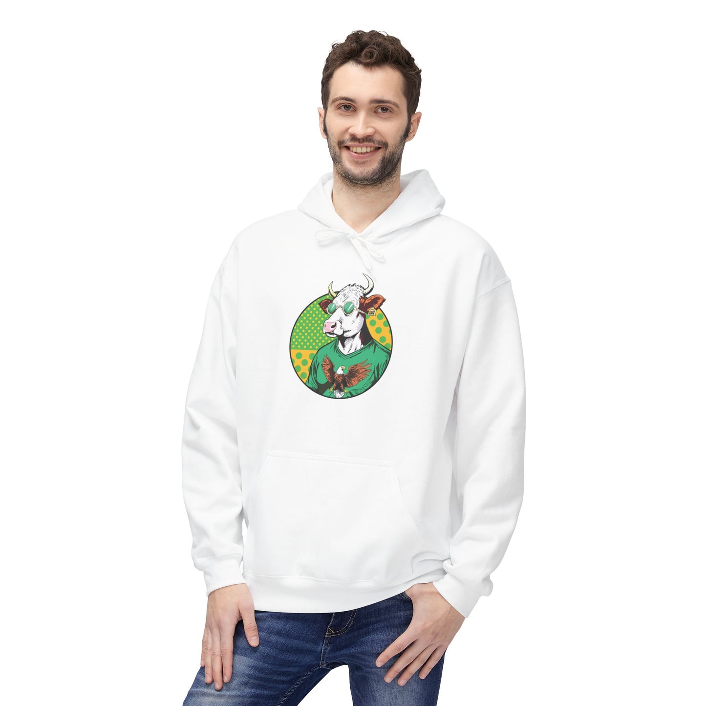 Manayunk Cow Hoodie