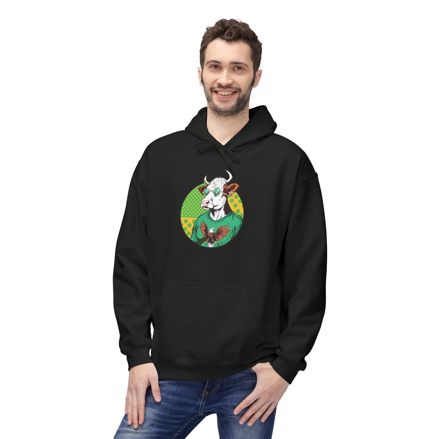 Manayunk Cow Hoodie