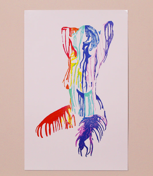 Drippy Lady #2 (Print)