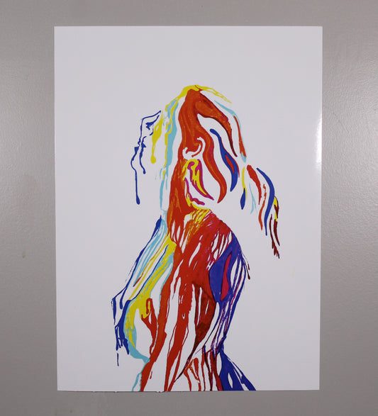 Drippy Lady #4 (Print)