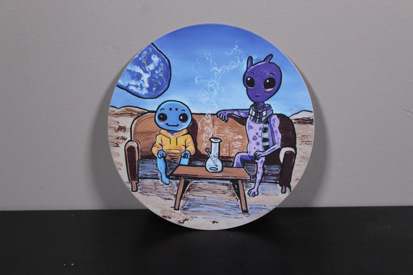 Chill Aliens (Sticker)