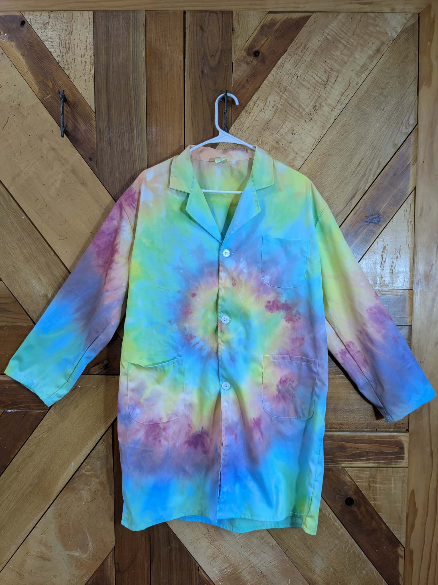 Lab Coat - Tie Dye (Large) – The Painting Scientist
