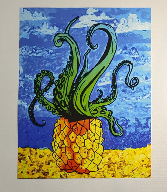 Pineapple Tentacles (Print)