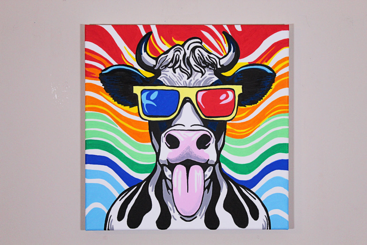 Trippy Cow